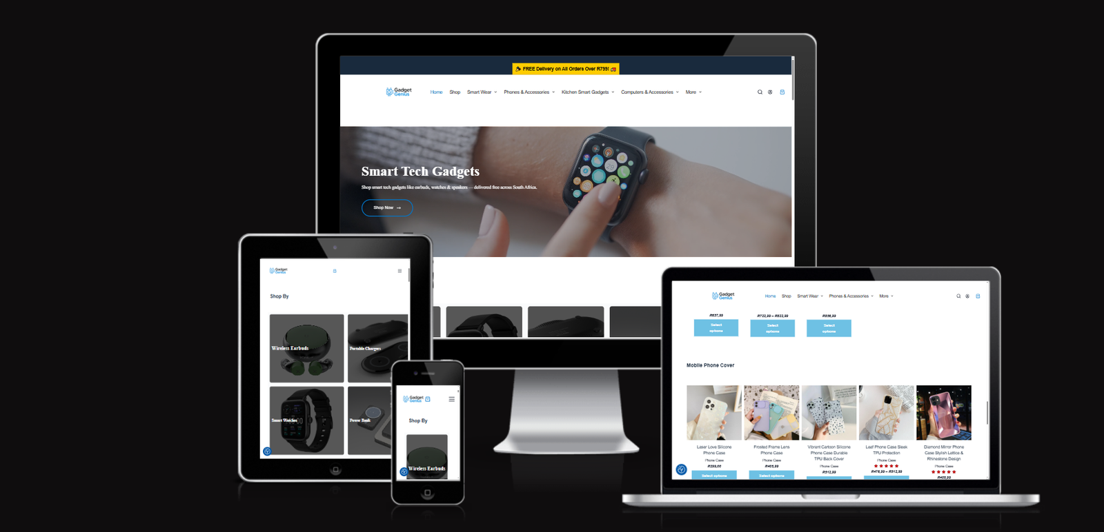 Gadget Genius E-Commerce Shop